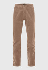 Pantaloni chino din catifea reiată pentru bărbați