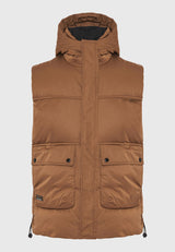 Men's vest quilted jacket