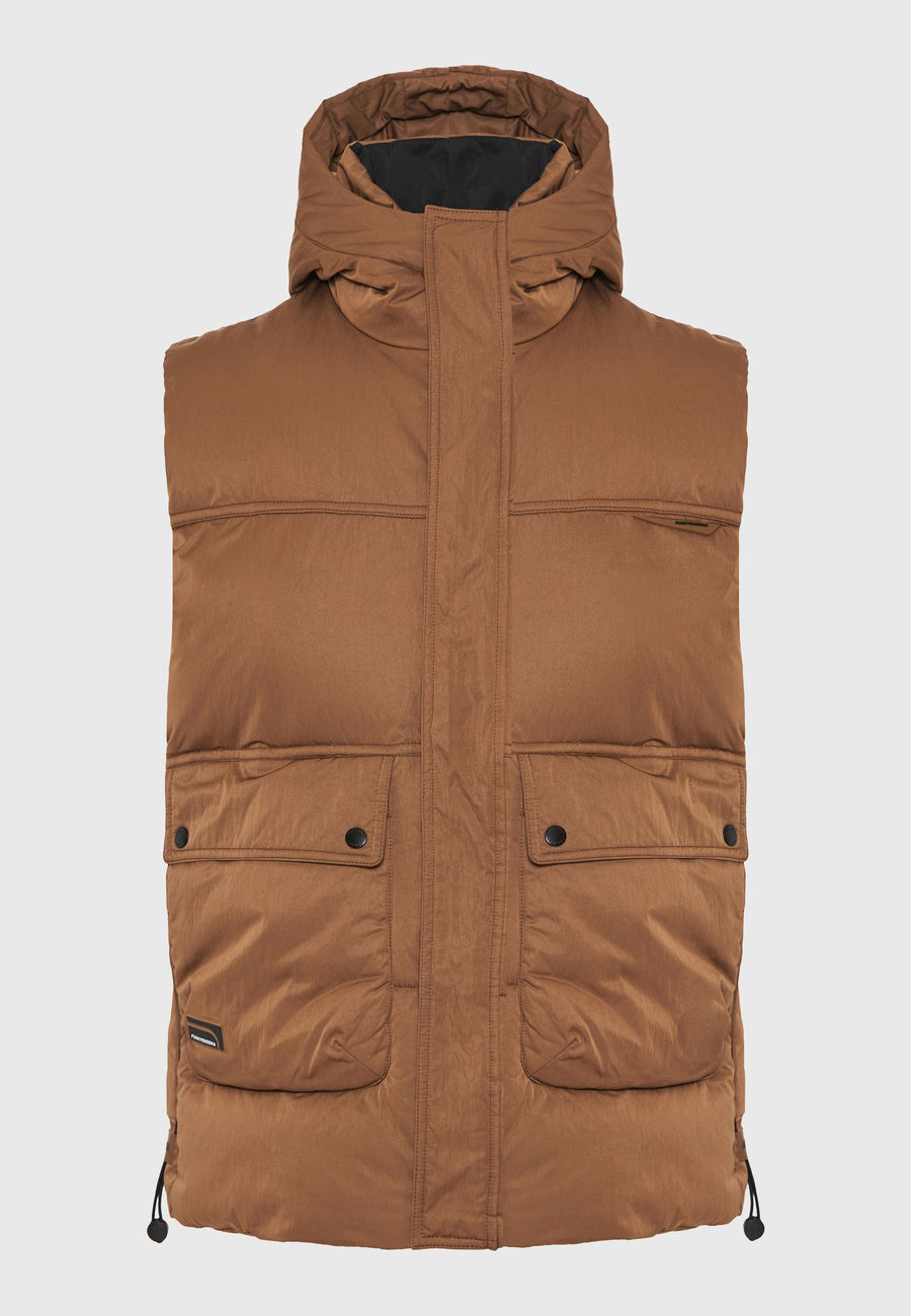 Men's vest quilted jacket