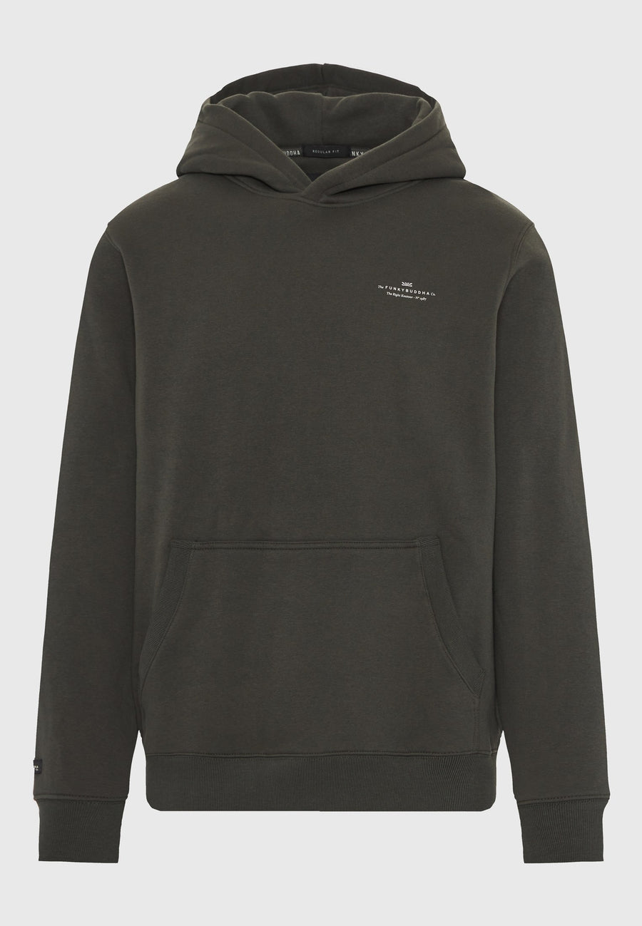 Solid overhead hoodie - The Essentials