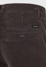 Pantaloni chino din catifea reiată pentru bărbați