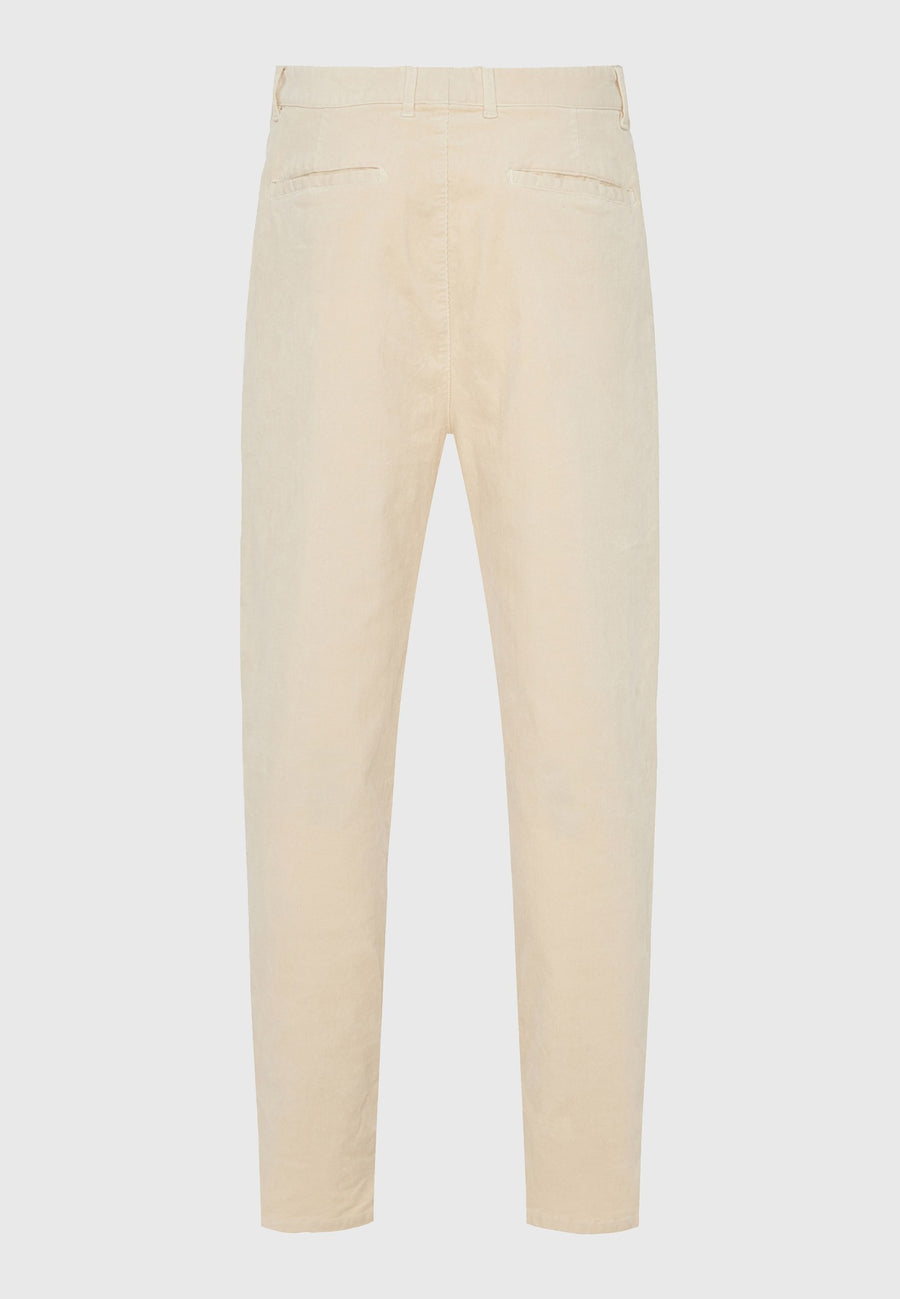 Pantaloni chino cu talie înaltă pentru bărbați