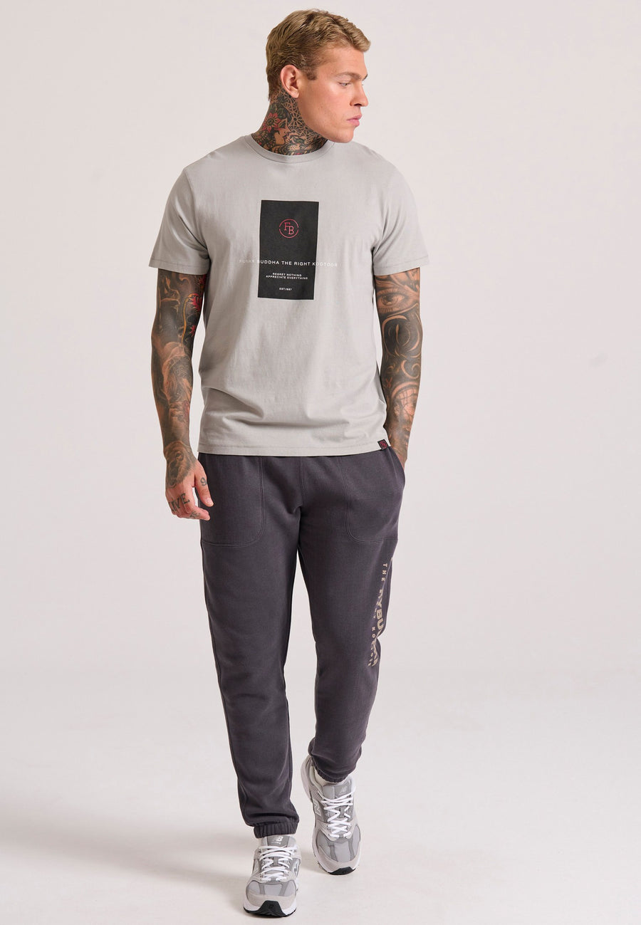 T-shirt with frame print on the chest