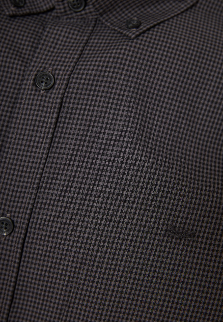 Men's cotton checkered shirt