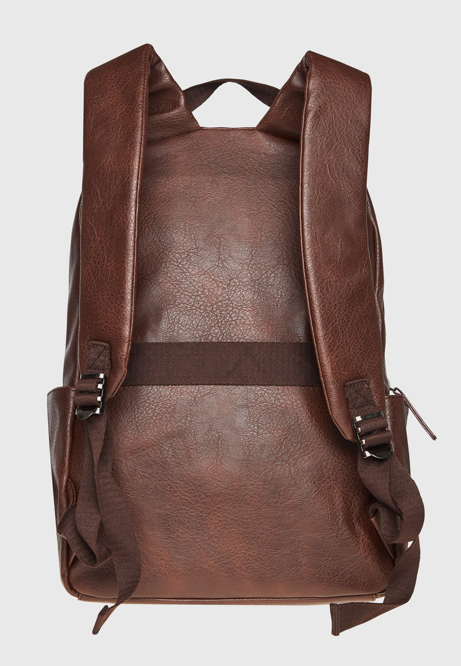 Men's eco-leather backpack (PU)