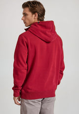 Hanorac cu broderie Funky Buddha pe piept