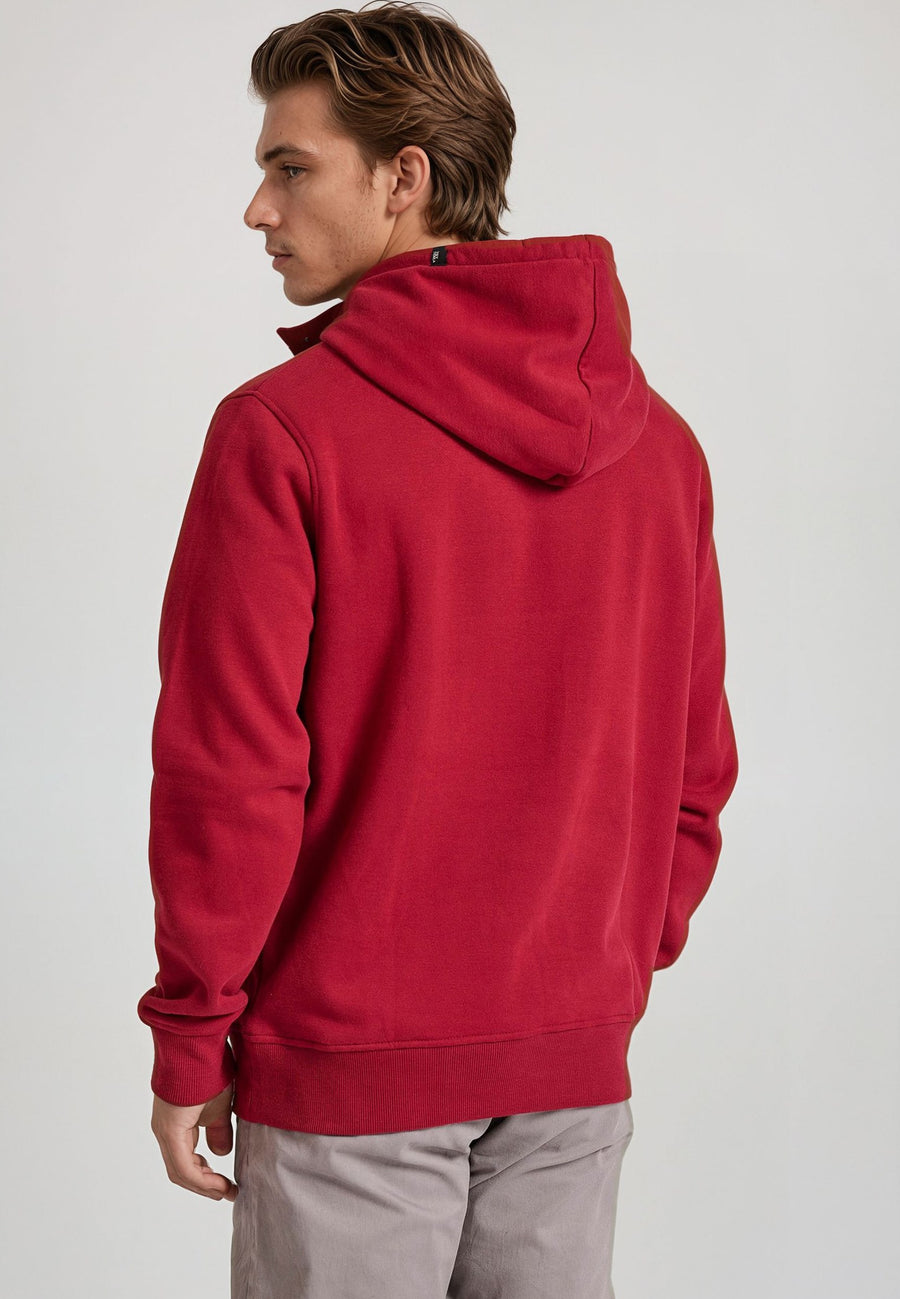 Hanorac cu broderie Funky Buddha pe piept