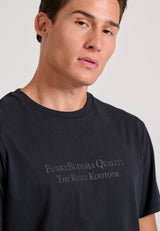 Tricou cu imprimeu de brand pe piept