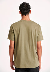 Tricou cu imprimeu cu rame pe piept