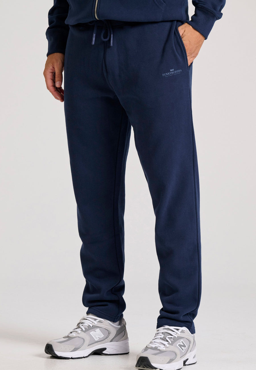 Pantaloni jogging bărbătești cu logo imprimat