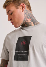 T-shirt with frame print on the chest