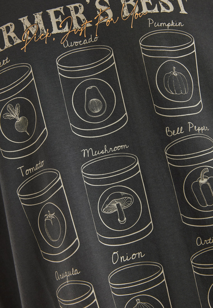 T-Shirt with Front Print
