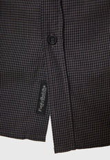 Men's cotton checkered shirt