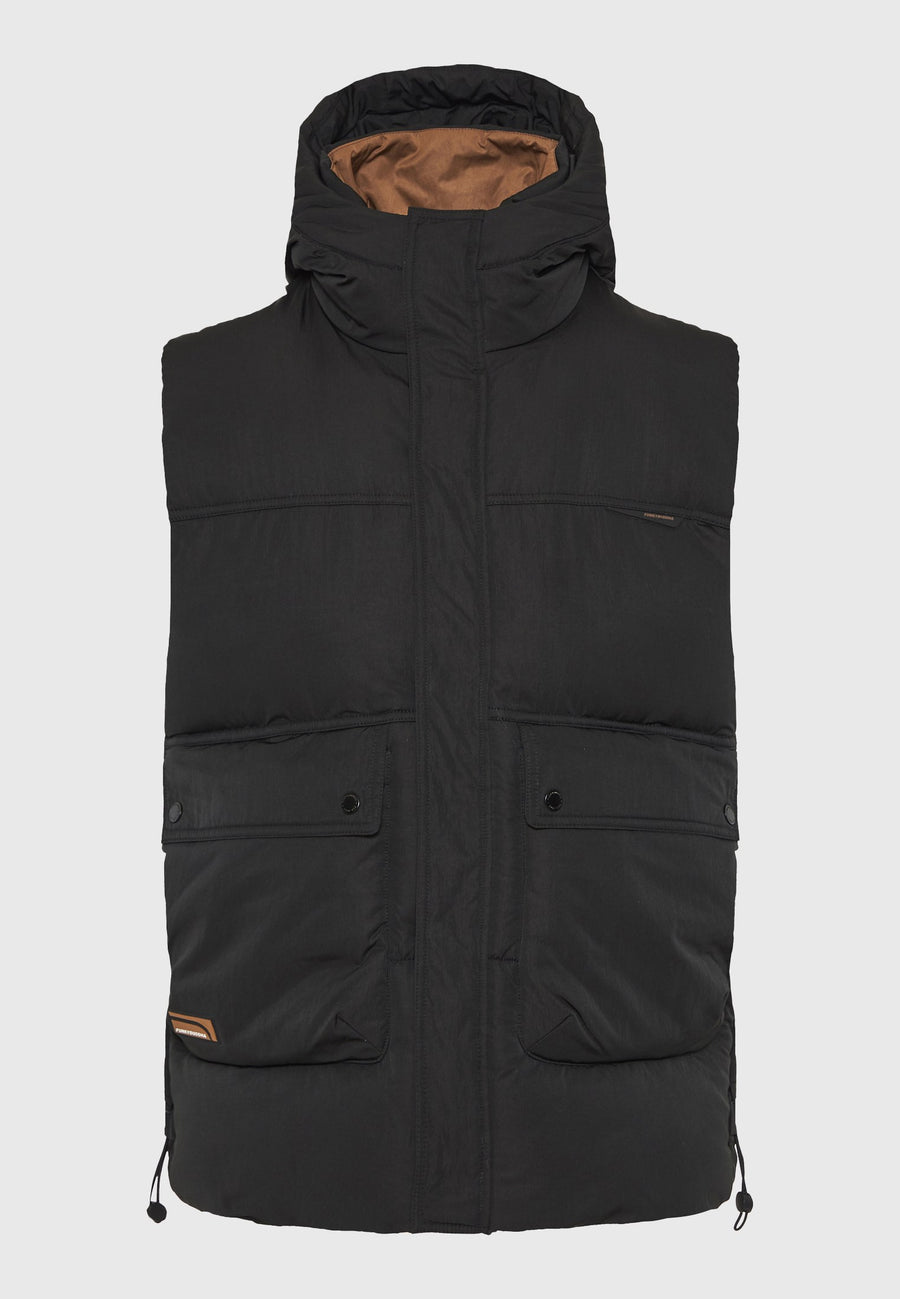 Men's vest quilted jacket