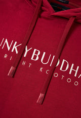 Hanorac cu broderie Funky Buddha pe piept