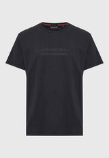 Tricou cu imprimeu de brand pe piept