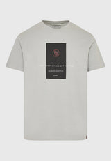 T-shirt with frame print on the chest