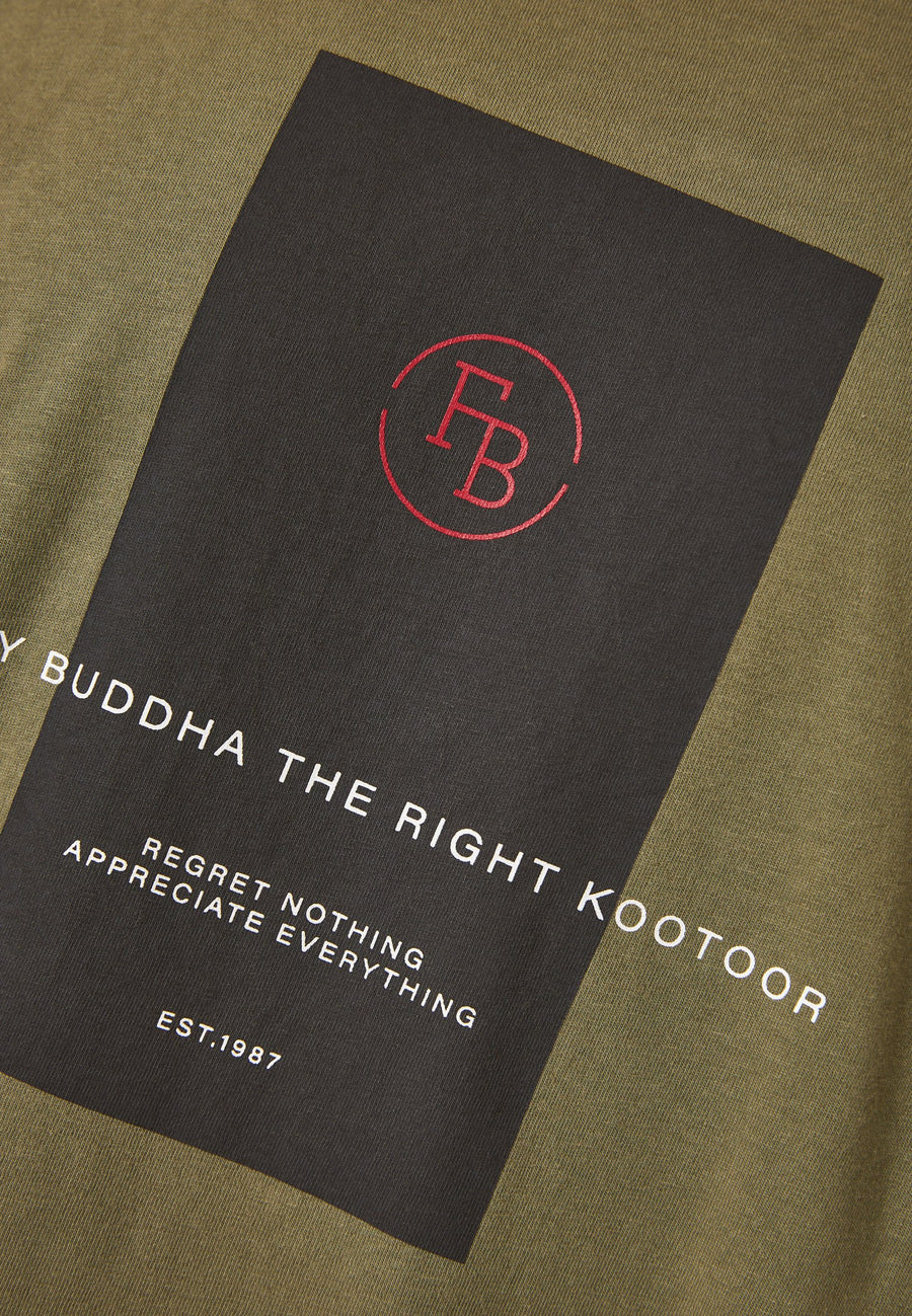 T-shirt with frame print on the chest