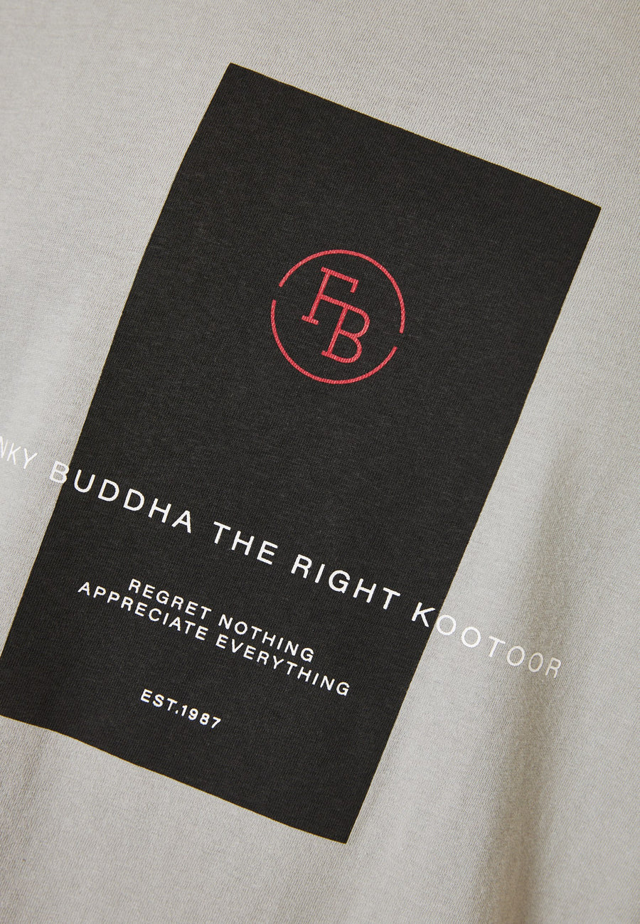 T-shirt with frame print on the chest