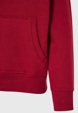 Hanorac cu broderie Funky Buddha pe piept