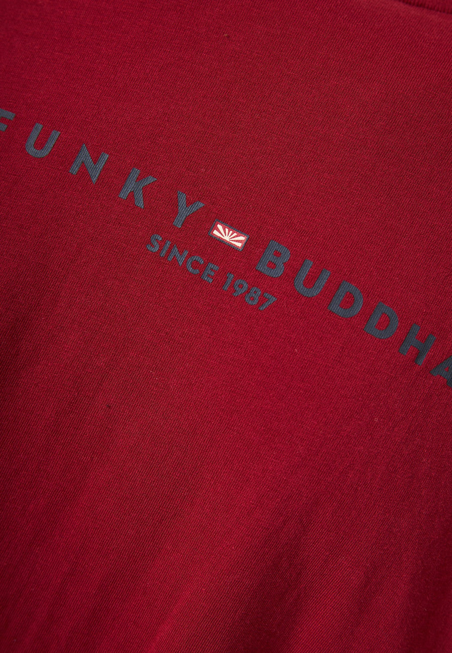 Longsleeve t-shirt with chest print