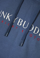 Hanorac cu broderie Funky Buddha pe piept