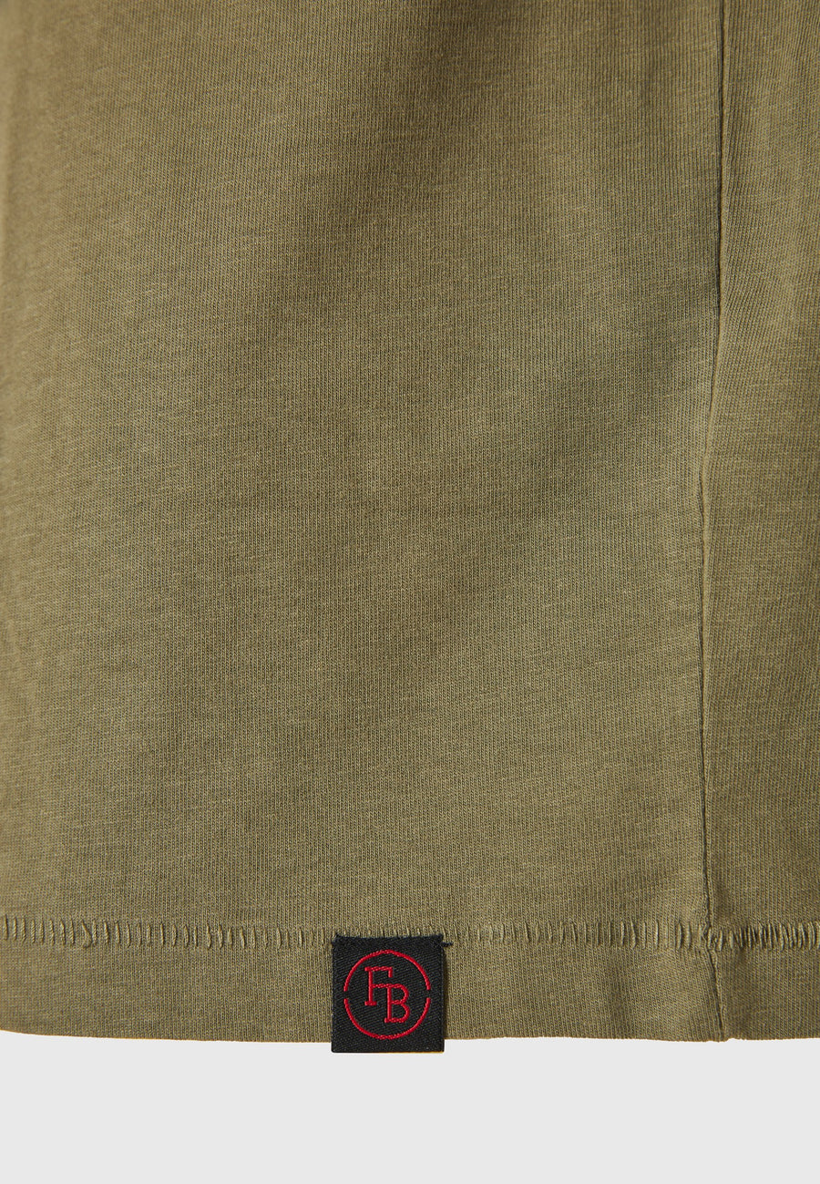 T-shirt with frame print on the chest