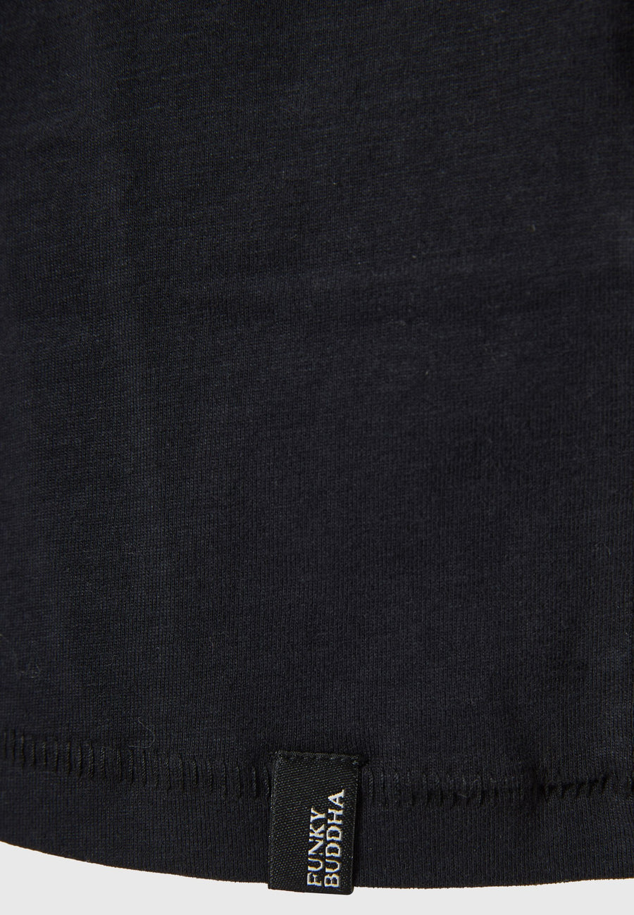 Tricou cu imprimeu de brand pe piept