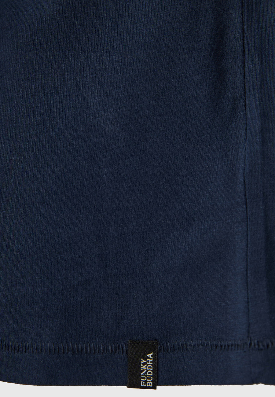 Tricou cu imprimeu de brand pe piept
