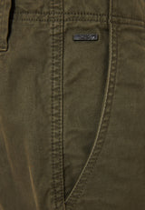 Pantaloni cargo confortabili pentru bărbați cu manșetă la tiv