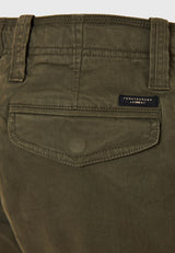 Pantaloni cargo confortabili pentru bărbați cu manșetă la tiv